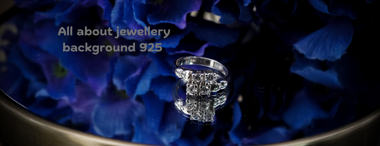 All about jewellery background 925