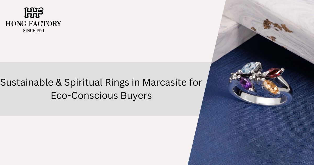 Sustainable & Spiritual Rings in Marcasite for Eco-Conscious Buyers