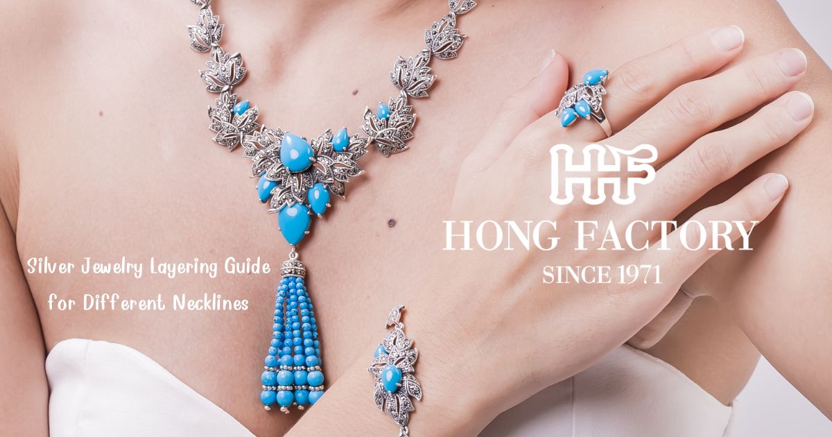Silver Jewelry Layering Guide for Different Necklines