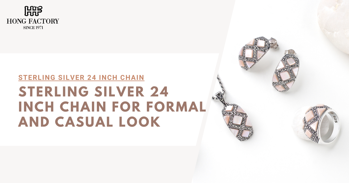 Sterling Silver 24 Inch Chain