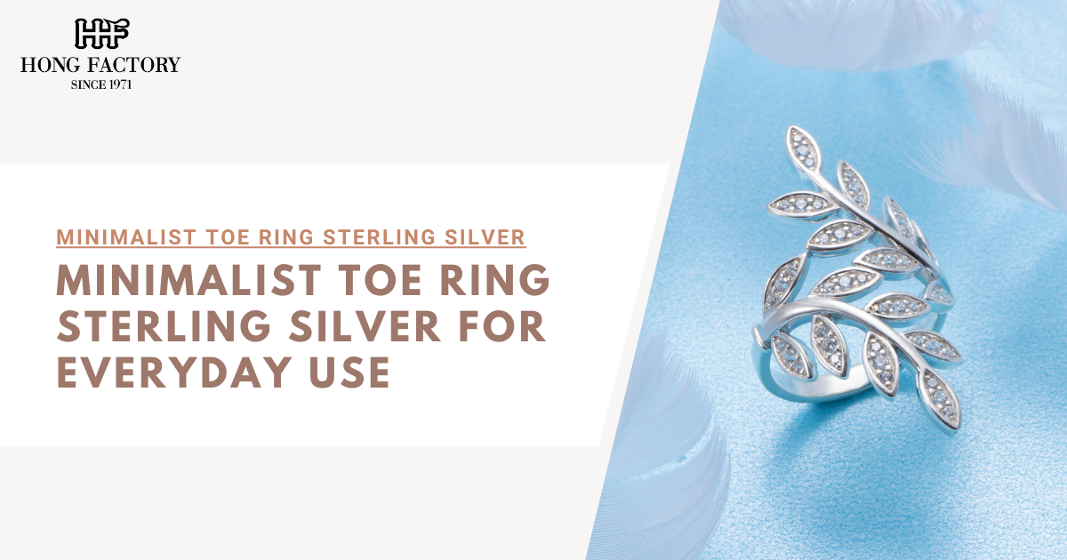 Minimalist Toe Ring Sterling Silver