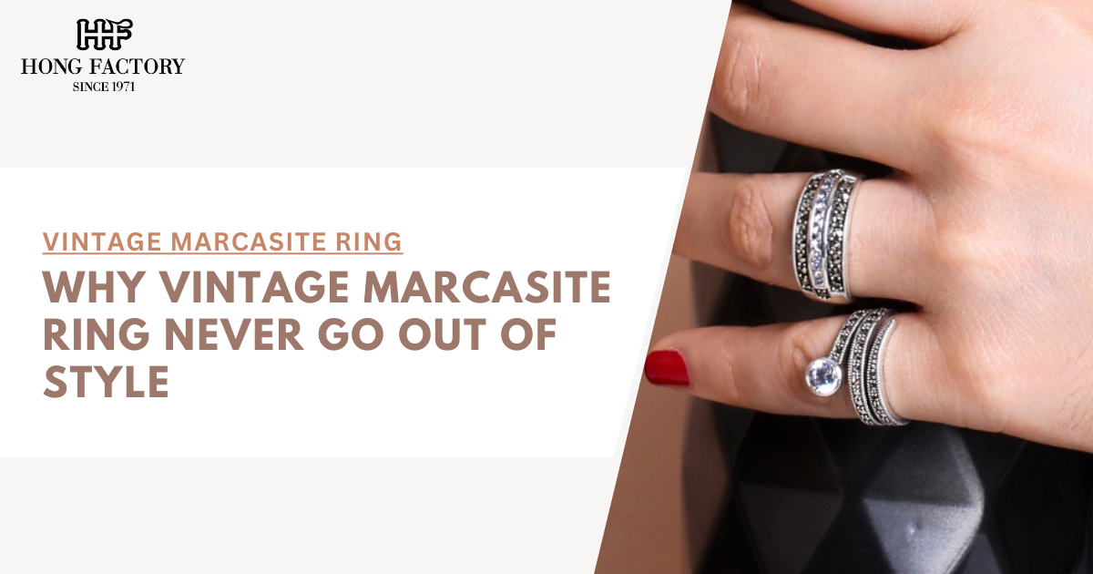 Vintage Marcasite Ring