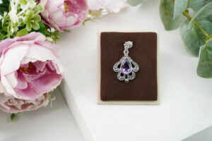 Flower Earring Sterling Silver