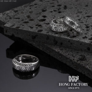 Onyx Sterling Silver Ring