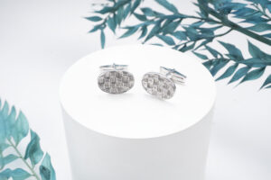 Silver Hoop Earring 70mm