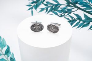 Silver Hoop Earring 70mm