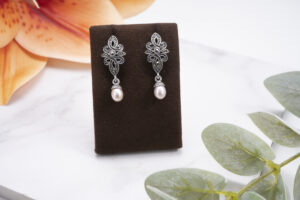 Silver Hoop Earring 70mm