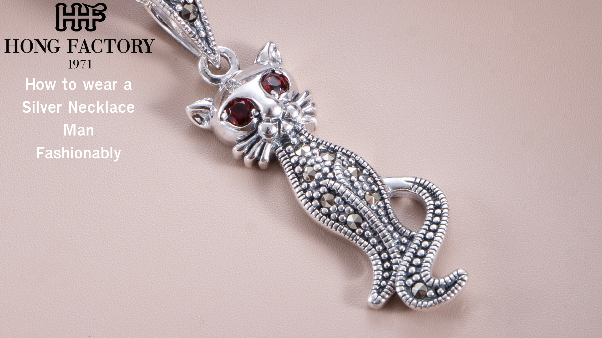 How to wear a Silver Necklace Man Fashionably