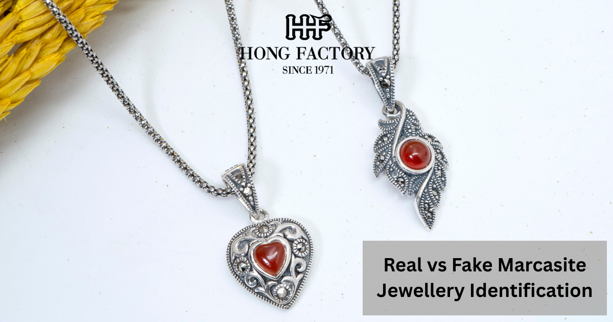 Real vs Fake Marcasite Jewellery Identification