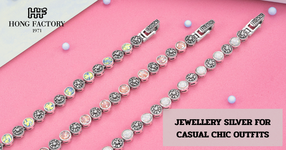 JEWELLERY SILVER FOR CASUAL CHIC OUTFITS