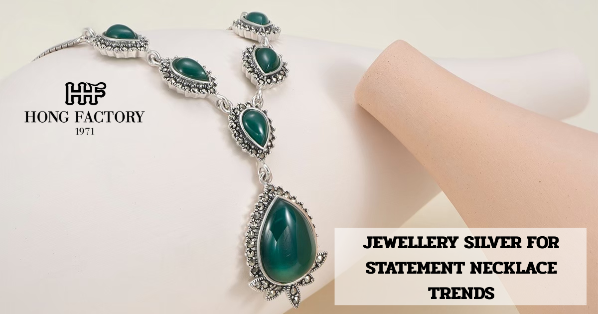 JEWELLERY SILVER FOR STATEMENT NECKLACE TRENDS