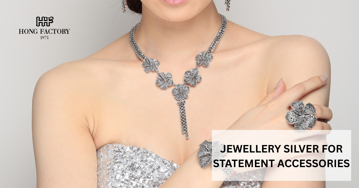 JEWELLERY SILVER FOR STATEMENT ACCESSORIES