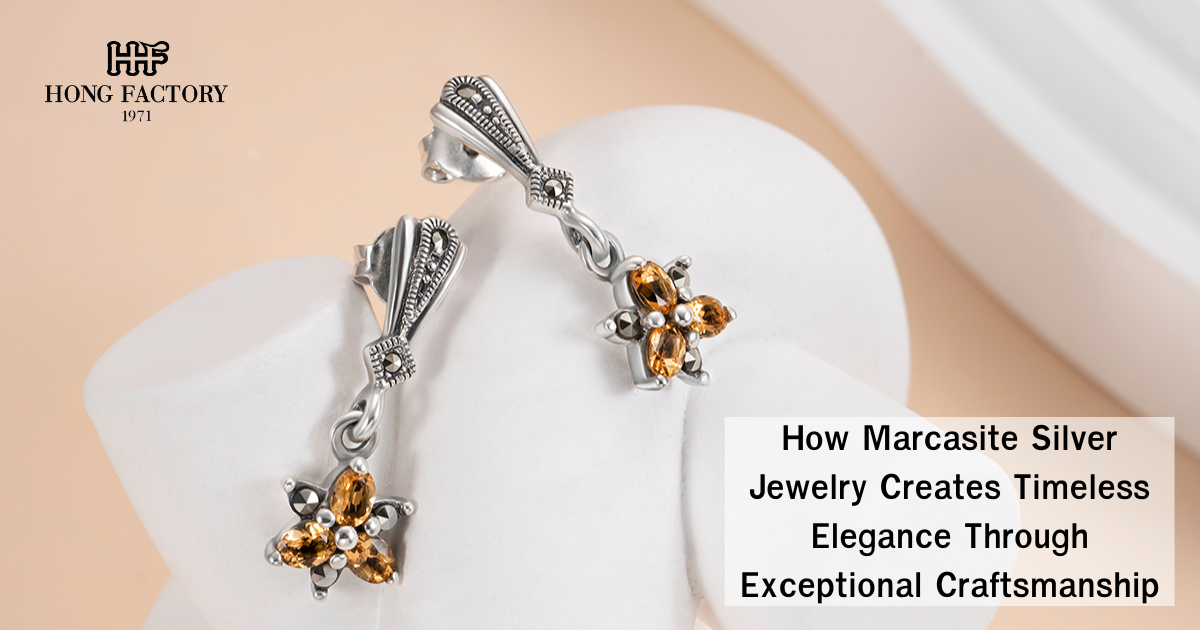 How Marcasite Silver Jewelry Creates Timeless Elegance Through Exceptional Craftsmanship