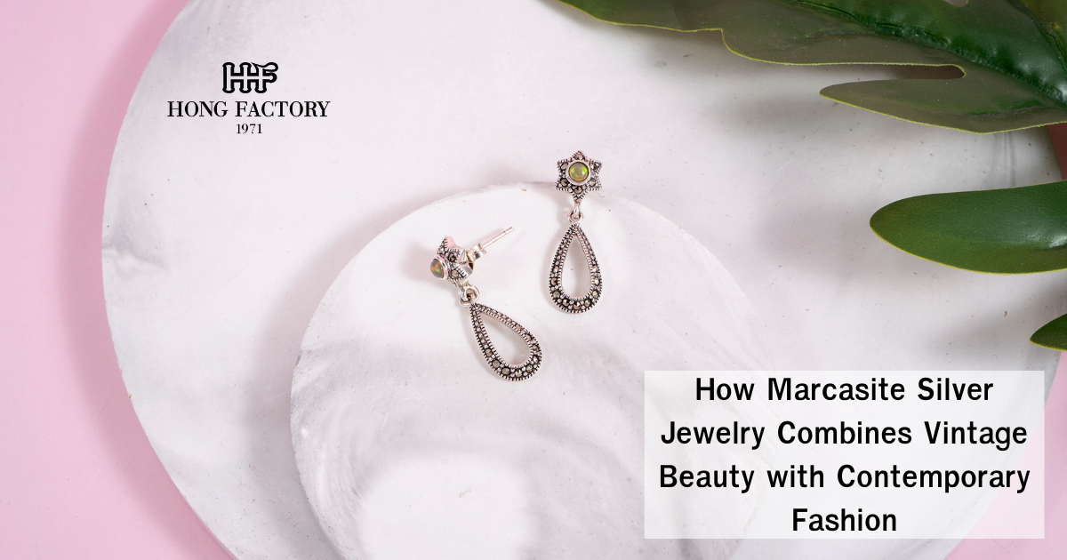 How Marcasite Silver Jewelry Combines Vintage Beauty with Contemporary Fashion